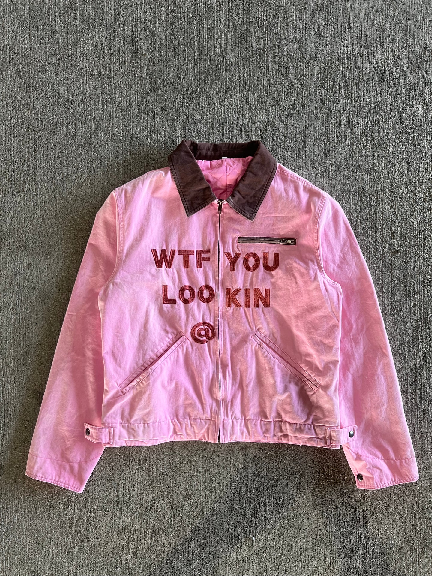 FW Pink Work Jacket